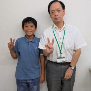 2025冬　小学5年　松山兼大さん　須永先生