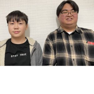2026春　中学3年　谷口侑さん　鈴木先生