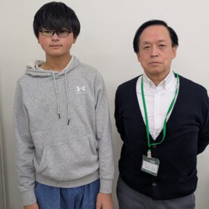 2026春　小学6年　細井瑛大さん　須永先生