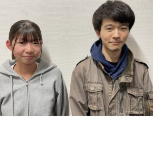 2026春　中学3年　清水茉依さん　藤崎先生