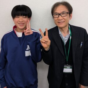 2026春　中学2年　加藤優和さん　髙橋先生