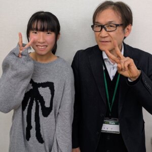 2026春　中学2年　山﨑蓮花さん　髙橋先生